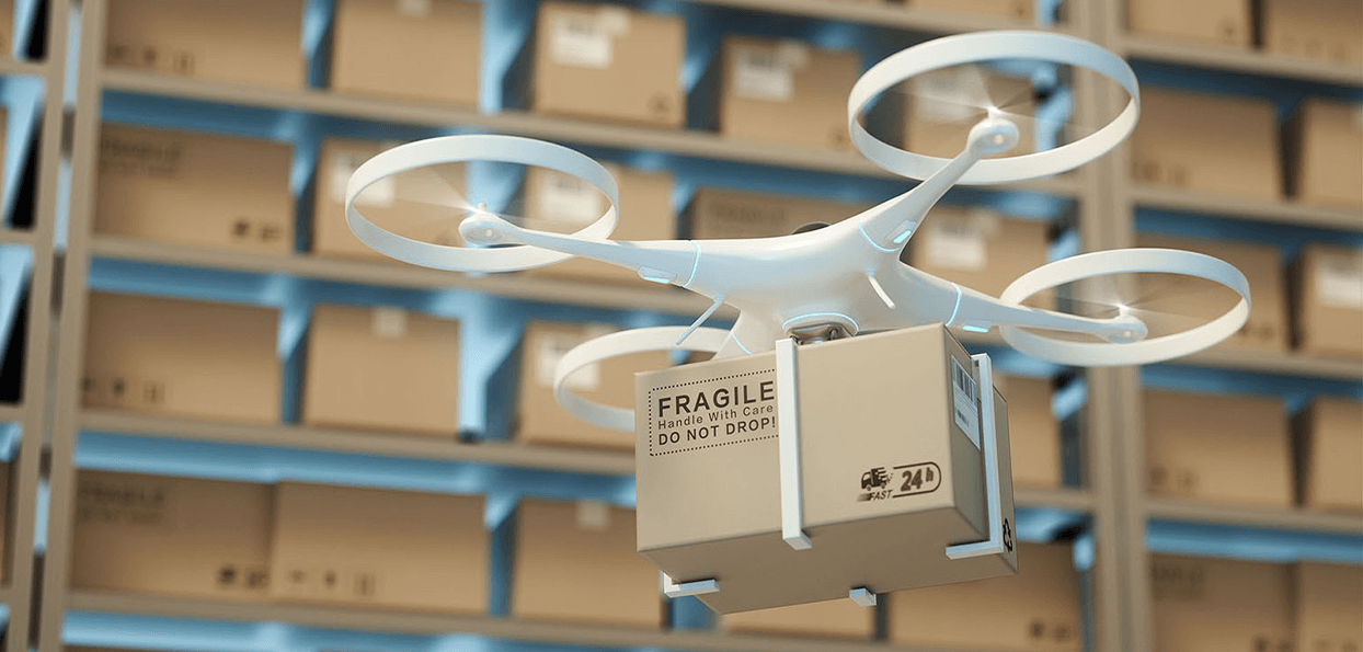 Airbus drones used for logistics in the Hauts-de-France