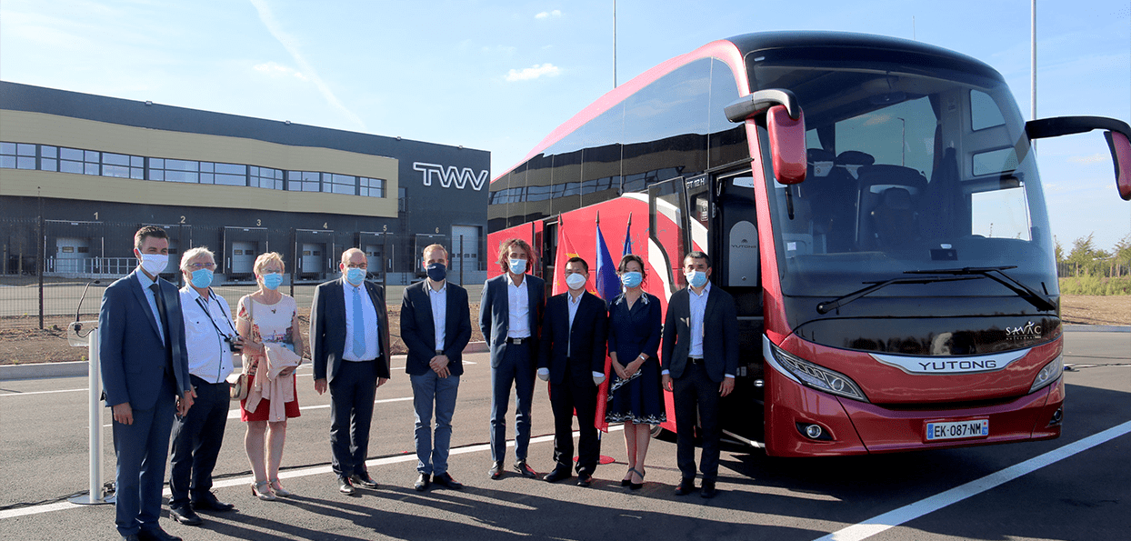 Yutong Bus opens a European Spare Parts Centre in Lens