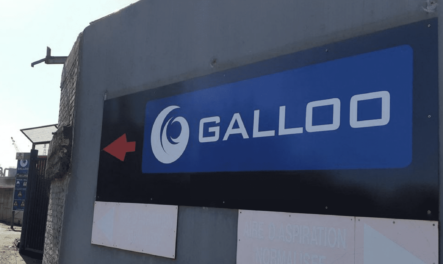 How does Galloo exploit the shortfall in recycled plastic to develop its business?