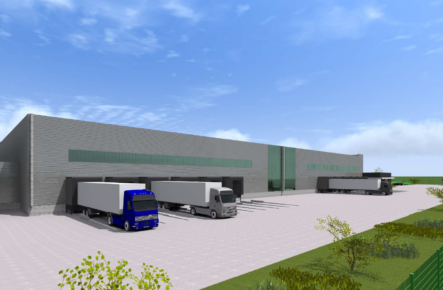 43,000 m² logistics platform